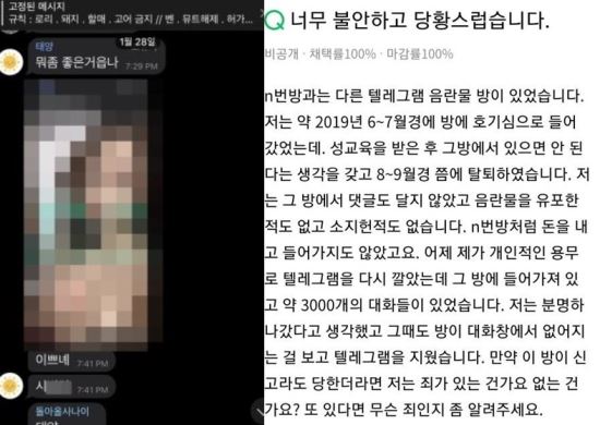 눈팅만 했는데 처벌되나?” N번방 '박사' 잡히자 떠는 유저들 - 국민일보