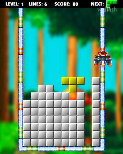Sonic Blox - 테트리스 (Tetris) - 플래시게임 | 와플래시 아카이브
