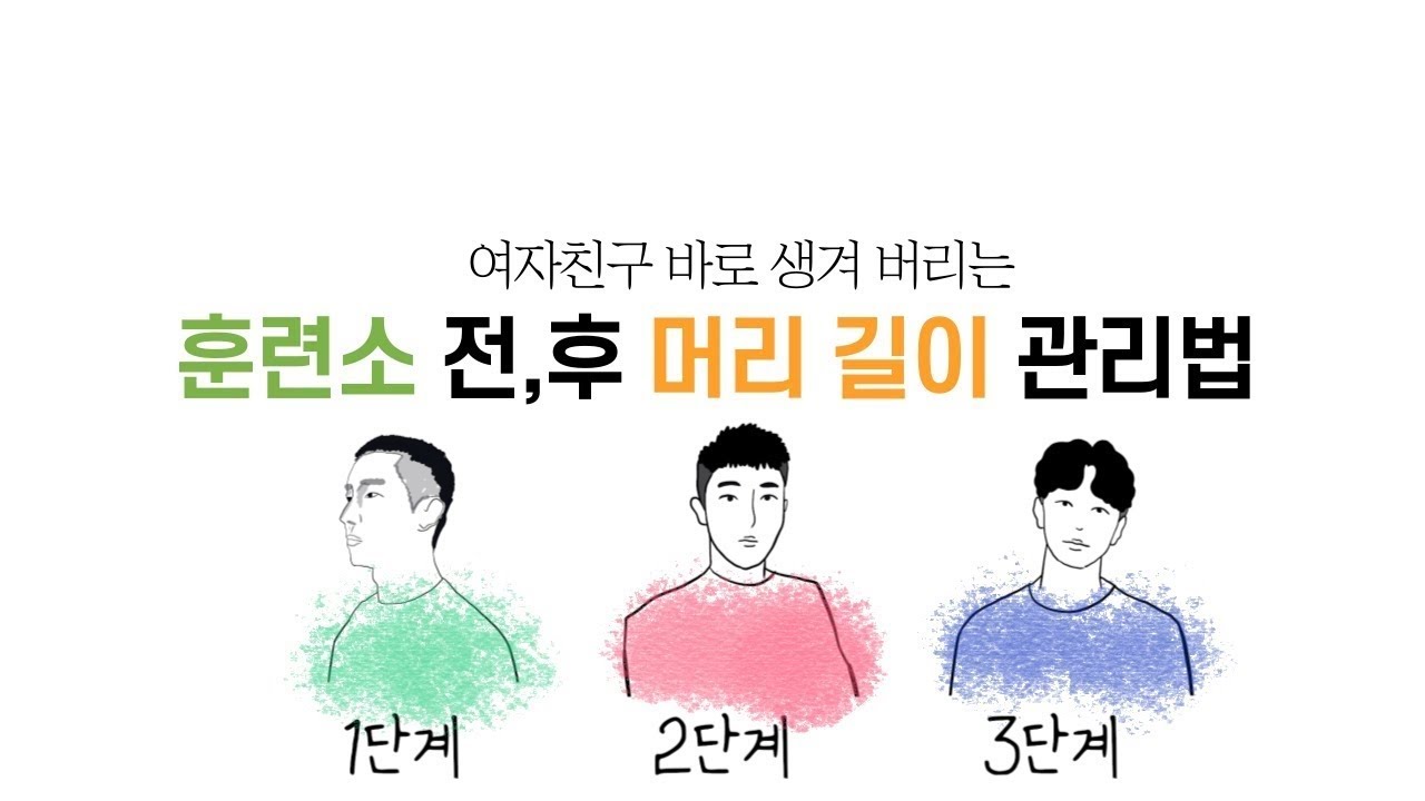 군대 꿀팁] 군대 & 공익 훈련소 머리 길이는? (Feat.두발 관리법) - Youtube